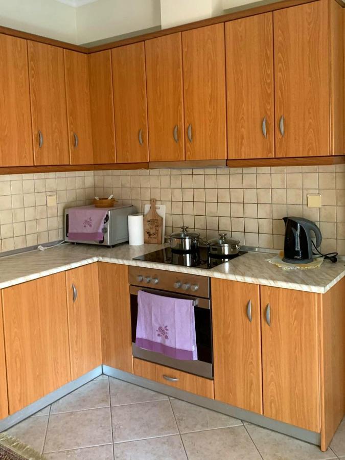 Anna-Apartment Nea Moudania Bagian luar foto